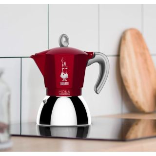 Espressokann induktsioonpliidile Bialetti Moka 6 tassile 0006946, punane