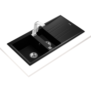 Valamu Teka Stone 60B TG must graniit