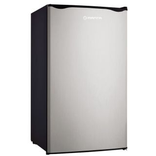 Külmik Manta MM520PS, inox/ must