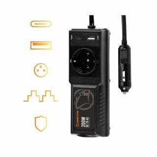 Vooluinverter 200 W Manta MPI200C