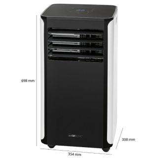 Konditsioneer Clatronic CL3716, must/valge