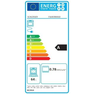 Gaasipliit elektriahjuga Schlosser FS6403MASD