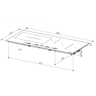 Induktsioonplaat Faber FCH Slim 94 BK KL