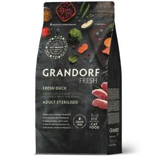 Grandorf Cat - Fresh Duck - Adult Sterilized - 2Kg