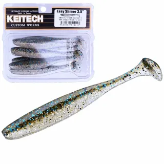 Silikoonlant söödav Keitech Easy Shiner 3.5`-LT29 12tk