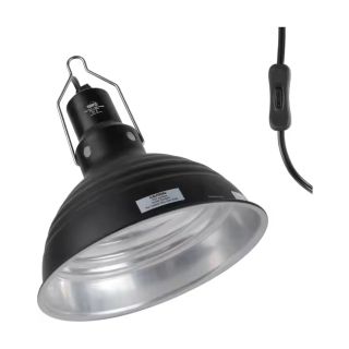 Terrariumi lambihoidja Lucky Herp Dome Screw Thread Ø14cm 100W