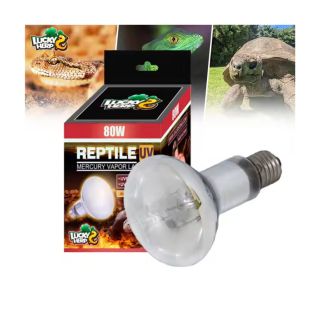 Terraariumi lamp Lucky Herp UVB Mercury Vapor Coated R80 80W