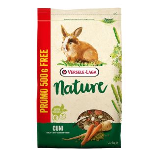 Täissööt NATURE Cuni Promo 1,8+0,5kg küülikutele