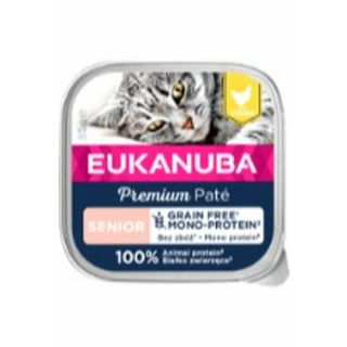 EUKANUBA Senior Mono-Protein kanalihaga märgtoit kassidele 85 g