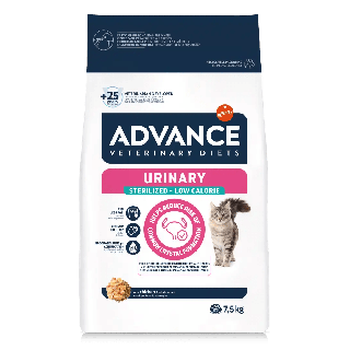 Advance Cat Urinary Sterilized Low Calorie 2,5kg