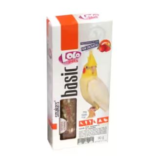 LoLo Pets Smakers puuvuljadega keskpapagoi 2 tk.90g