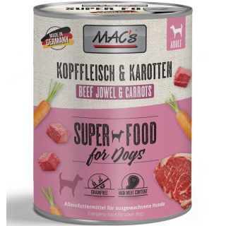 MAC´s Dog Jowel & Carrot 400gr