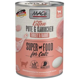 MAC's Cat Kitten Turkey & Rabbit 400g