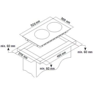 Keraamiline pliidiplaat Schlosser PR321B1