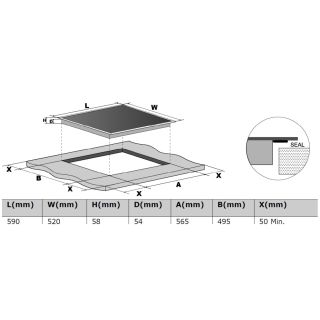 Induktsioonplaat Kluge KPI6015B