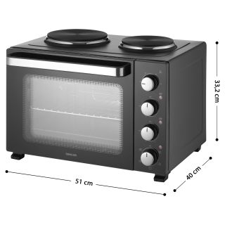 Lauapliit ahjuga Sencor SEO3500BK