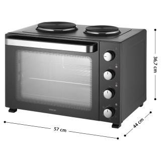 Lauapliit ahjuga Sencor SEO4800BK