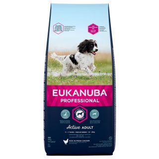 EUK DOG PROF Medium Normal Activity 18kg