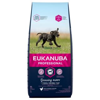 EUKANUBA PROF Puppy kanalihaga suurtele koertele 18 kg