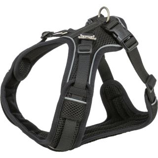 Traksid Premium FlexMesh, XS–S: 40–57 cm/15 mm, must