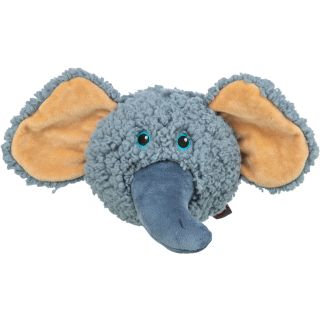 Koera mänguasi Elevandi pea, plüüs, 12 cm