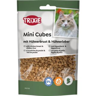 Maius kassidele Trixie Minikuubikud kanarinna ja kanamaksaga, 50 g