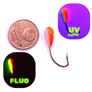 Mormõška plastik Nr.10 S/PH (punane/fosfor)