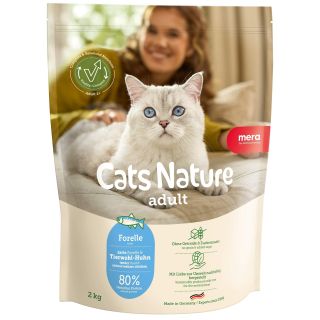 Mera Cats Nature Adult kuivtoit kassidele forelliga 2kg