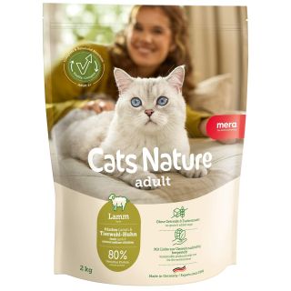 Mera Cats Nature Adult kuivtoit kassidele lambalihaga 2kg