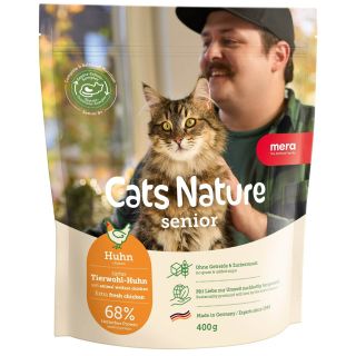Mera Cats Nature Senior kuivtoit kassidele kanaga 400g
