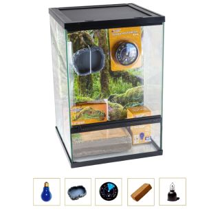 Klaasist terraarium Sleek Topical Kit TK10 305x305x457mm