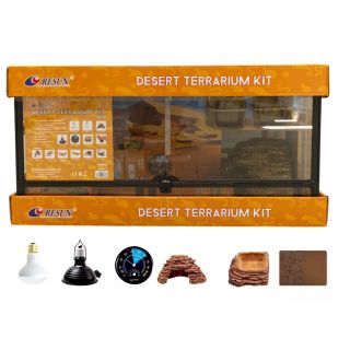 Klaasist terraarium Desert Terrarium Kit DK10 514x260x330mm