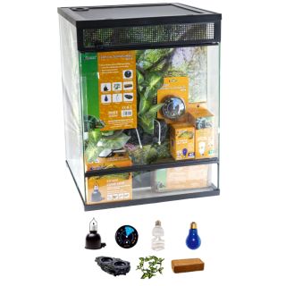 Klaasist terraarium Tropical Kit SKT30 465x465x610mm