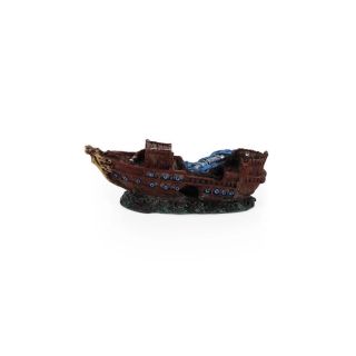 Akvaariumi dekor Uppunud laev 21x5.7x7.4cm