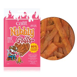 Maius kassidele Nibbly Grills, kana ja krevetid 30g