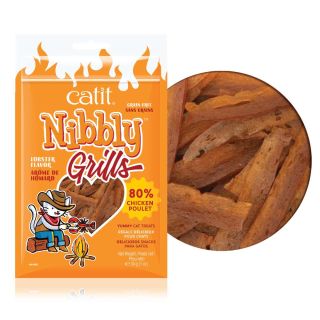 Maius kassidele Nibbly Grills, kana ja krevetid 30g