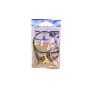 Terasest Landitross, 1x7 kaetud, roheline, 12 kg, 40 cm + pöörel ja kaksik #1, 2 tk