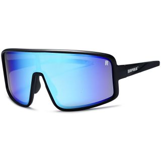 Päikeseprillid Sunfish Black Blue Mirror