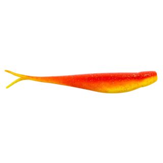 Silikoonlant SCENTED JERK SHADZ 4" Bleeding Banana 5tk