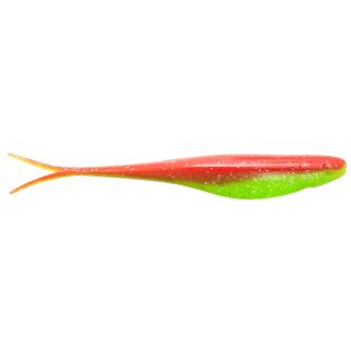 Silikoonlant SCENTED JERK SHADZ 6" Nuked Chicken Glow 4tk
