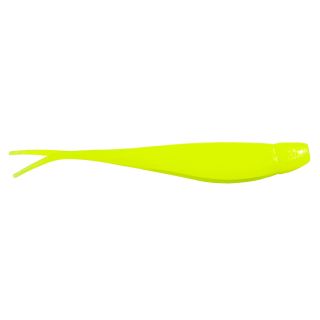 Silikoonlant SCENTED JERK SHADZ 6" Hot Chartreuse 4tk