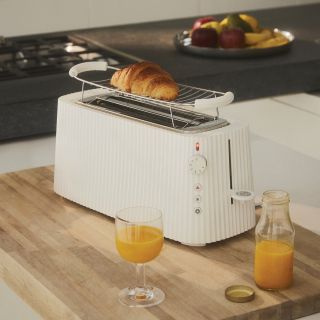 Röster XL Plisse Alessi MDL15W, valge