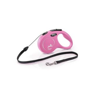 Flexi M New Classic Roosa Nöör 5m - 20kg