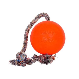 Jolly Pets Koera Mänguasi Romp-n-Roll, oranž 20cm (Ujub vees)