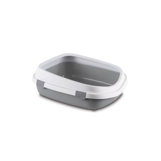 Stefanplast Liivakast Kassile "Super Queen", Valge/Hall 55x71x24,5 cm