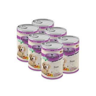 Landfleisch Classic Junior Kutsikakonserv Kalkunilihaga (Pute) 400g x 6tk