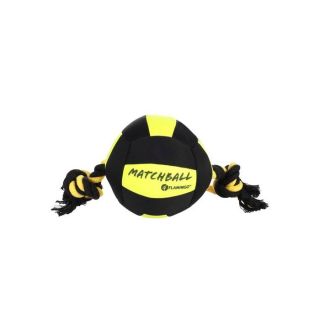 Flamingo Mänguasi Koerale Actionball, Must/Kollane 18cm (Ujub vees)