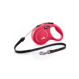 Flexi M New Classic Punane Nöör 8m - 20kg