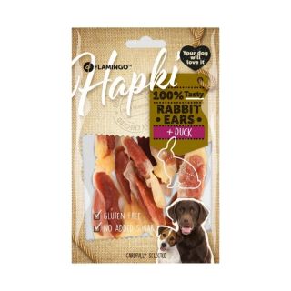 Flamingo Maius Koerale - Hapki Jänese Kõrvad Pardiga 85g