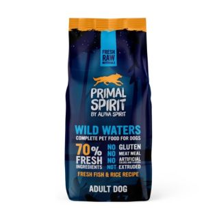 Primal Spirit 70% Wild Waters Koeratoit (Kala ja Kana) 12kg
